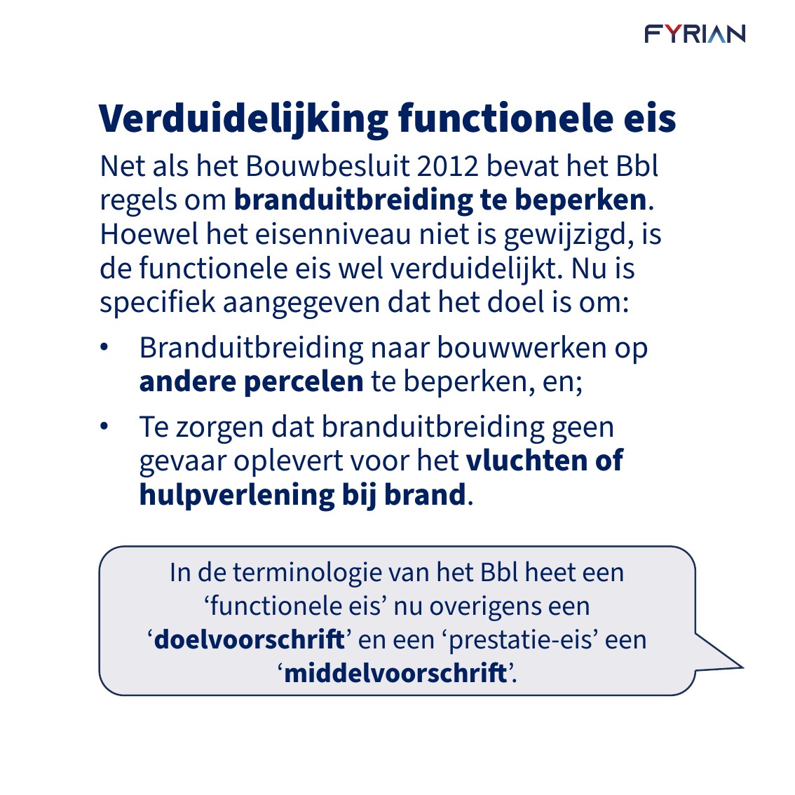 Slide 2: Verduidelijking functionele eis