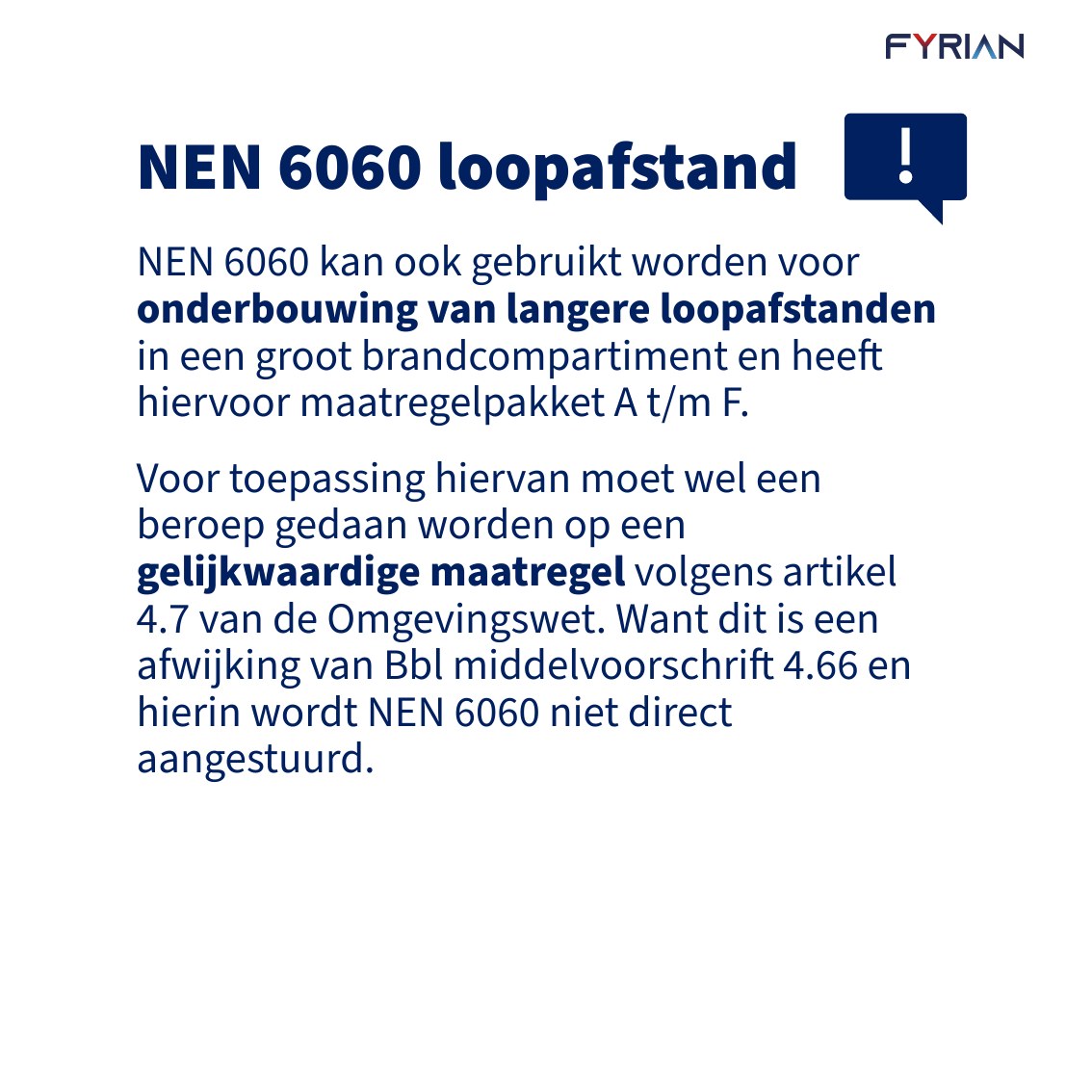 Slide 7: NEN 6060 loopafstand