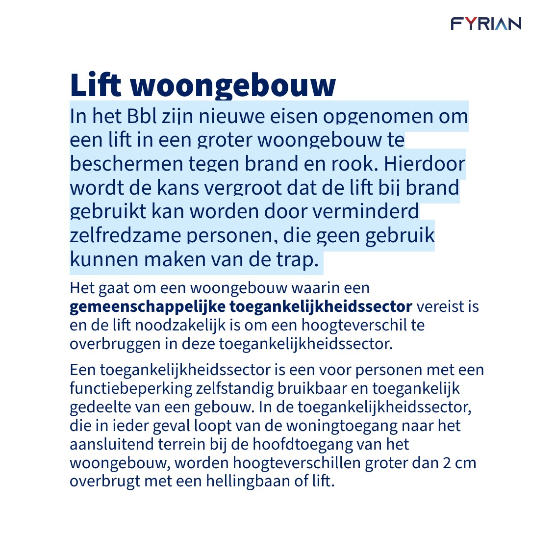 Slide 12: Lift woongebouw