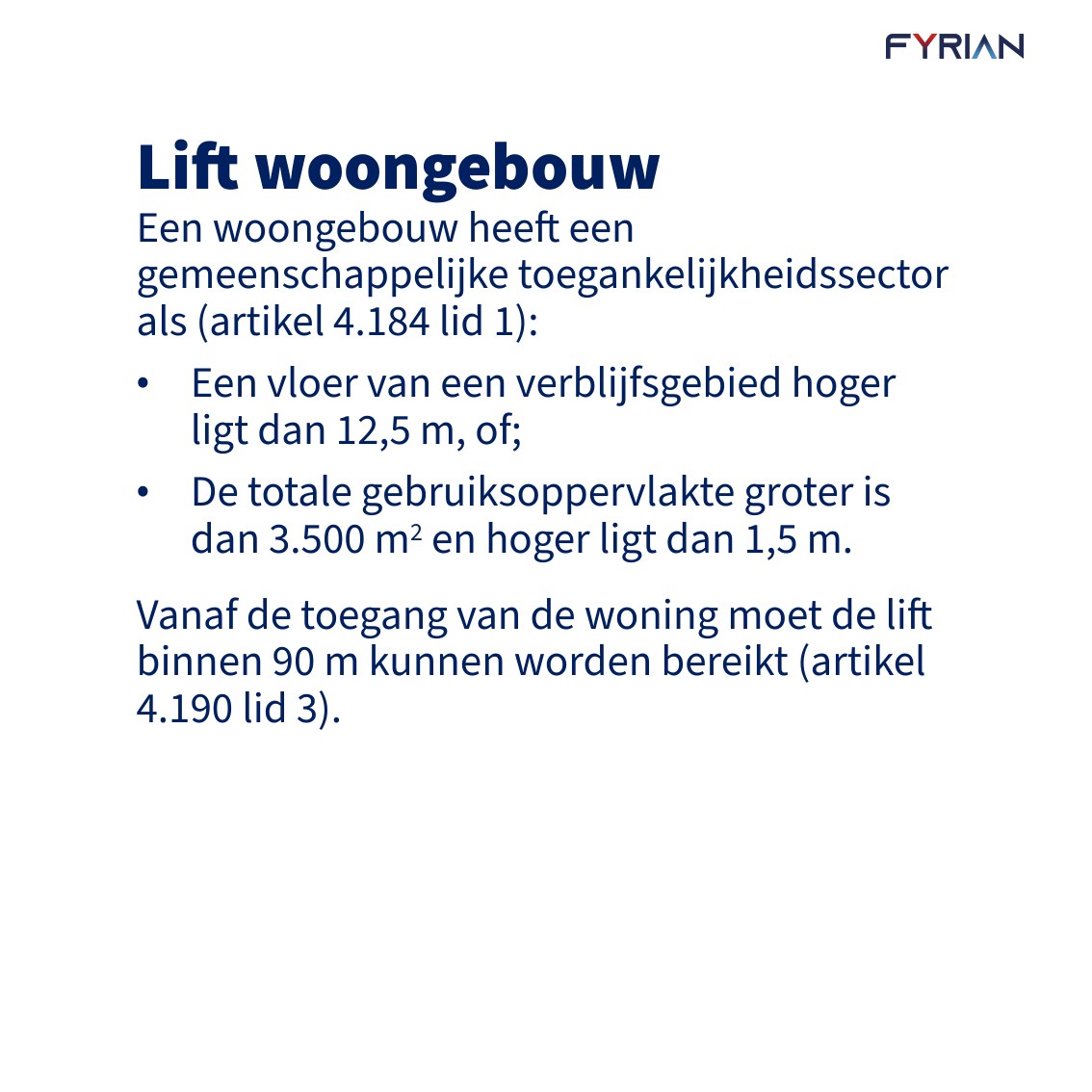 Slide 13: Lift woongebouw
