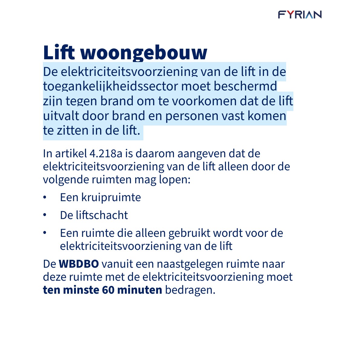 Slide 15: Lift woongebouw