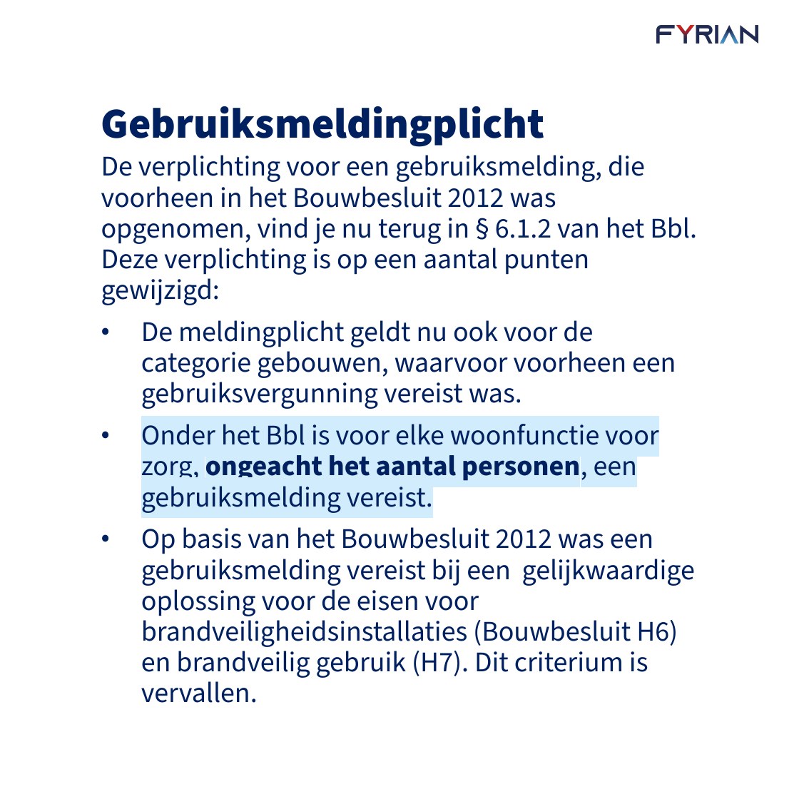 Slide 3: Gebruiksmeldingplicht