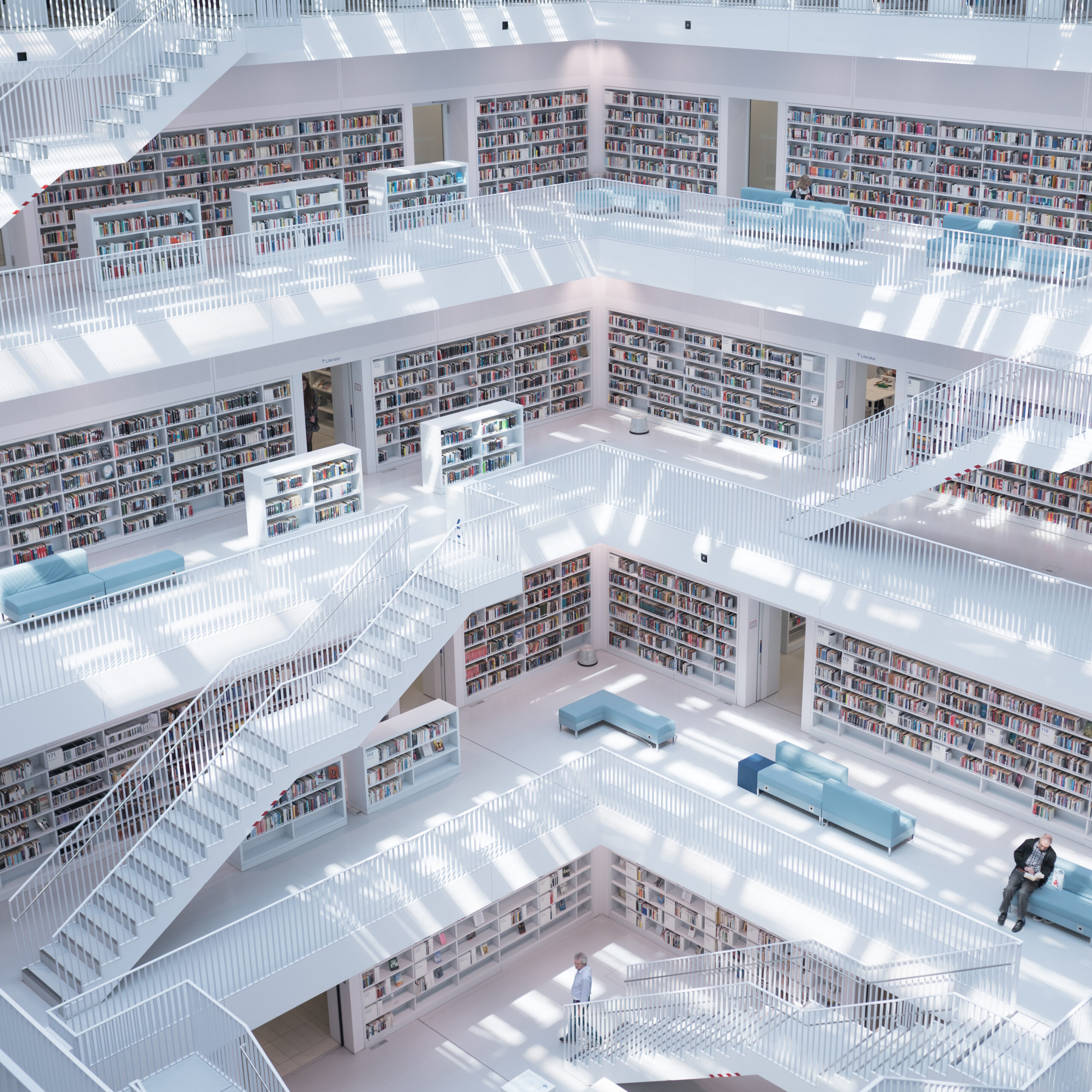 Fyrian bibliotheek vierkant